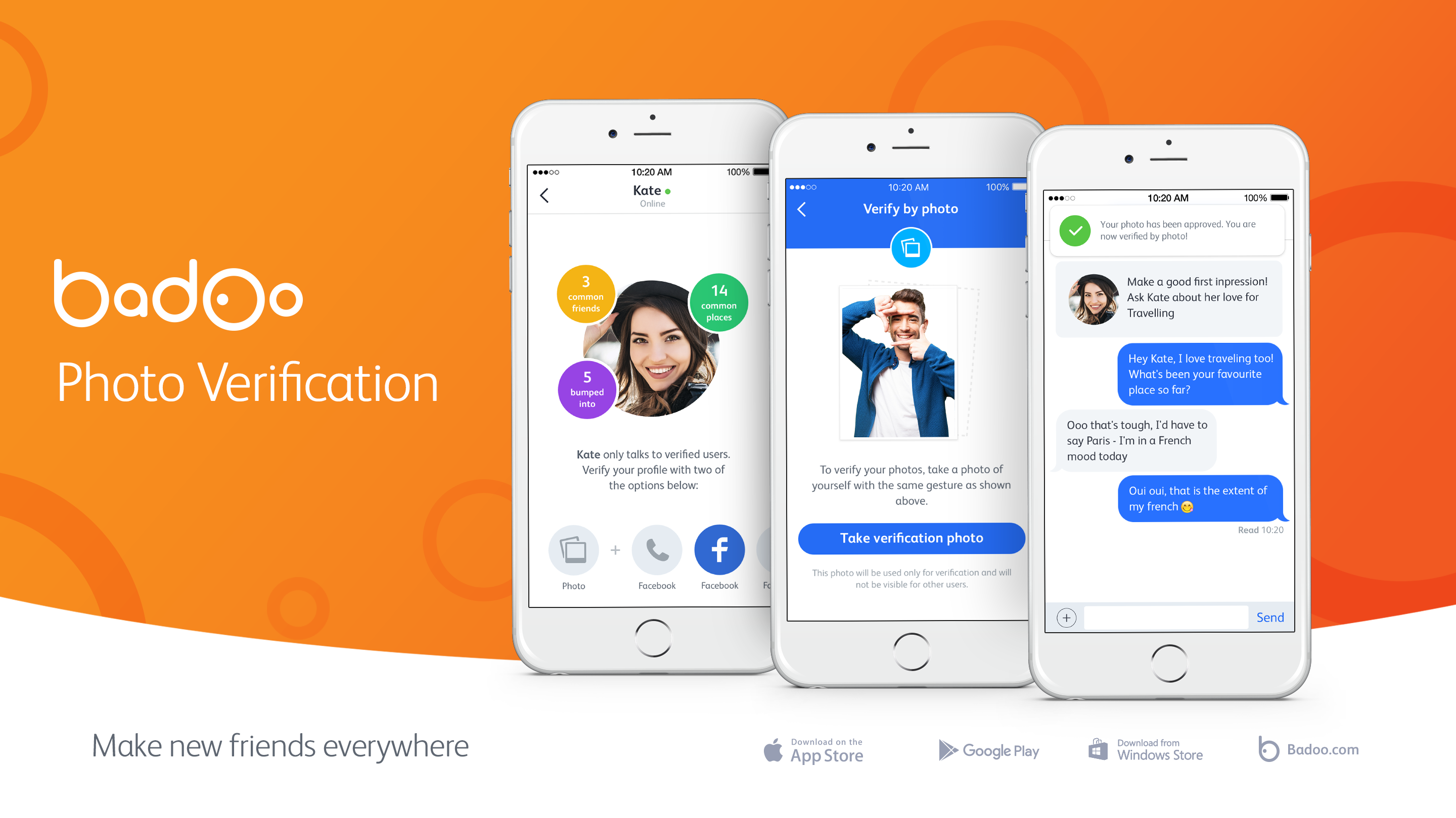 Without photo verification badoo Badoo features