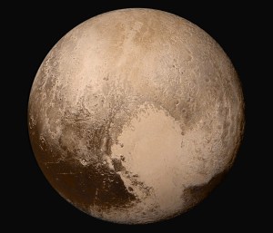 Image of Pluto taken by New Horizons camera / Image courtesy of NASA