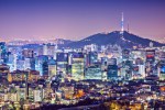 Seoul skyline at night