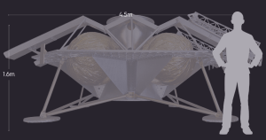 Astrobotic's Griffin Lander / Image courtesy of Astrobotic