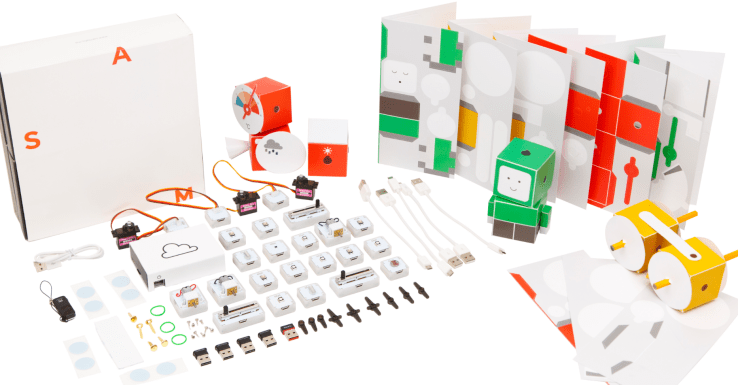 The high-end Family kit comes with a ton of different gizmos, but simpler kits are available, too