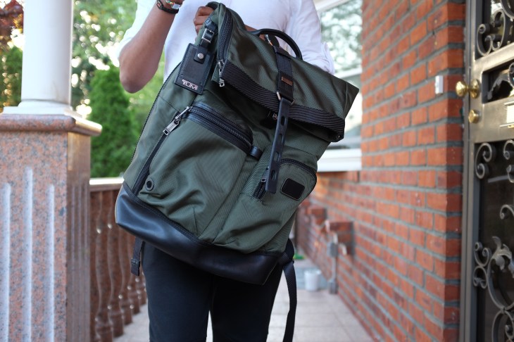 Review: TUMI's Luke Roll Top to be a charming backpack | TechCrunch