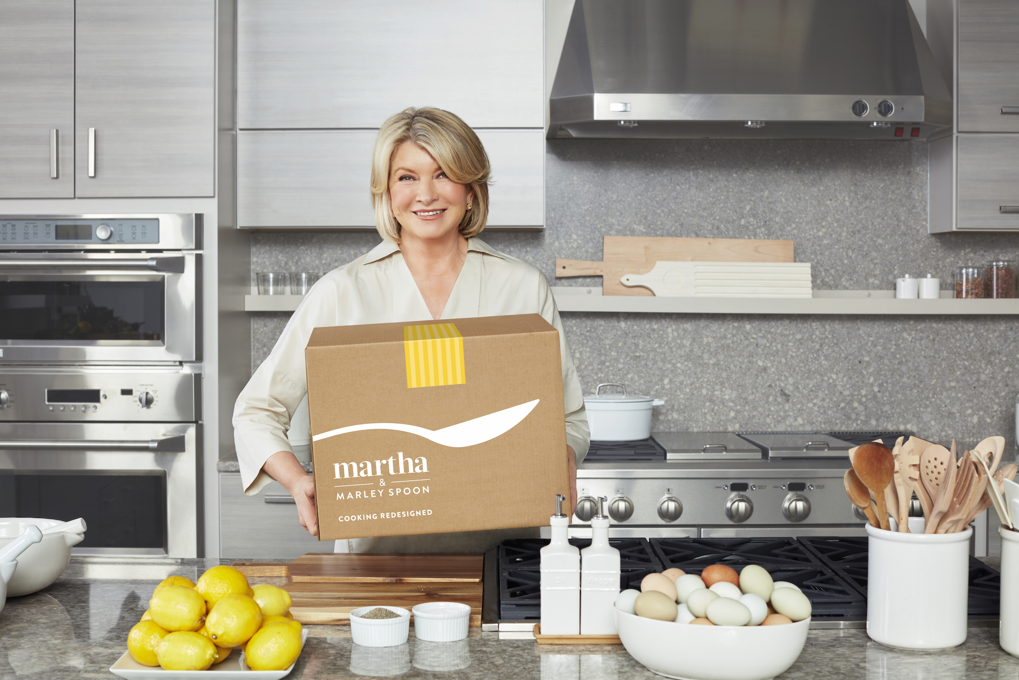 Marley Spoon Partners With Martha Stewart For U S Re Launch Of