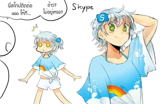 Apps as anime characters | TechCrunch