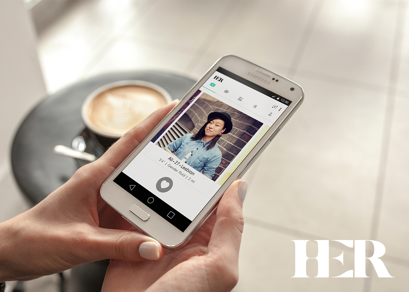 Her, the dating app for queer women, finally goes live on Android |  TechCrunch