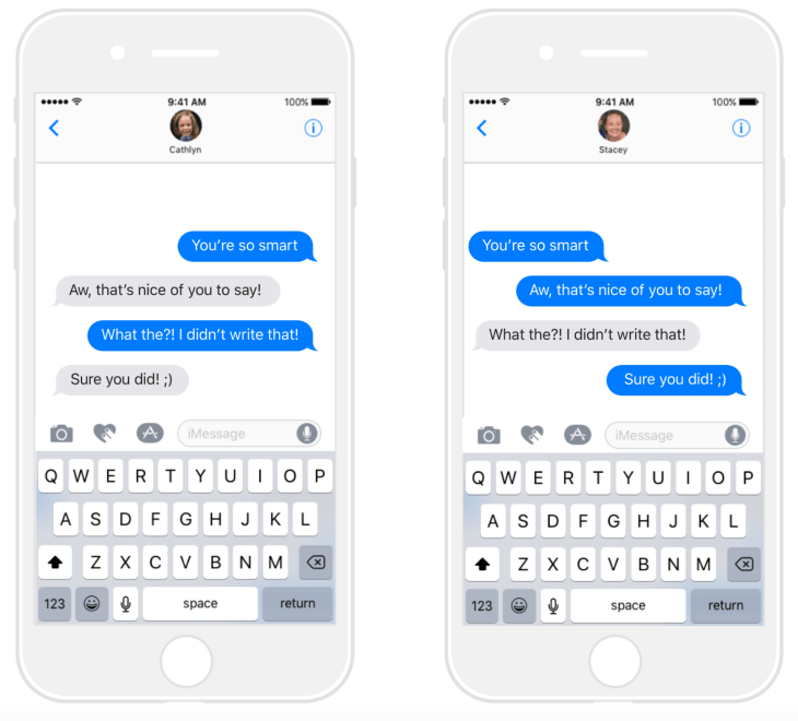 This crazy iMessage app lets you prank friends by putting words in their  mouth | TechCrunch