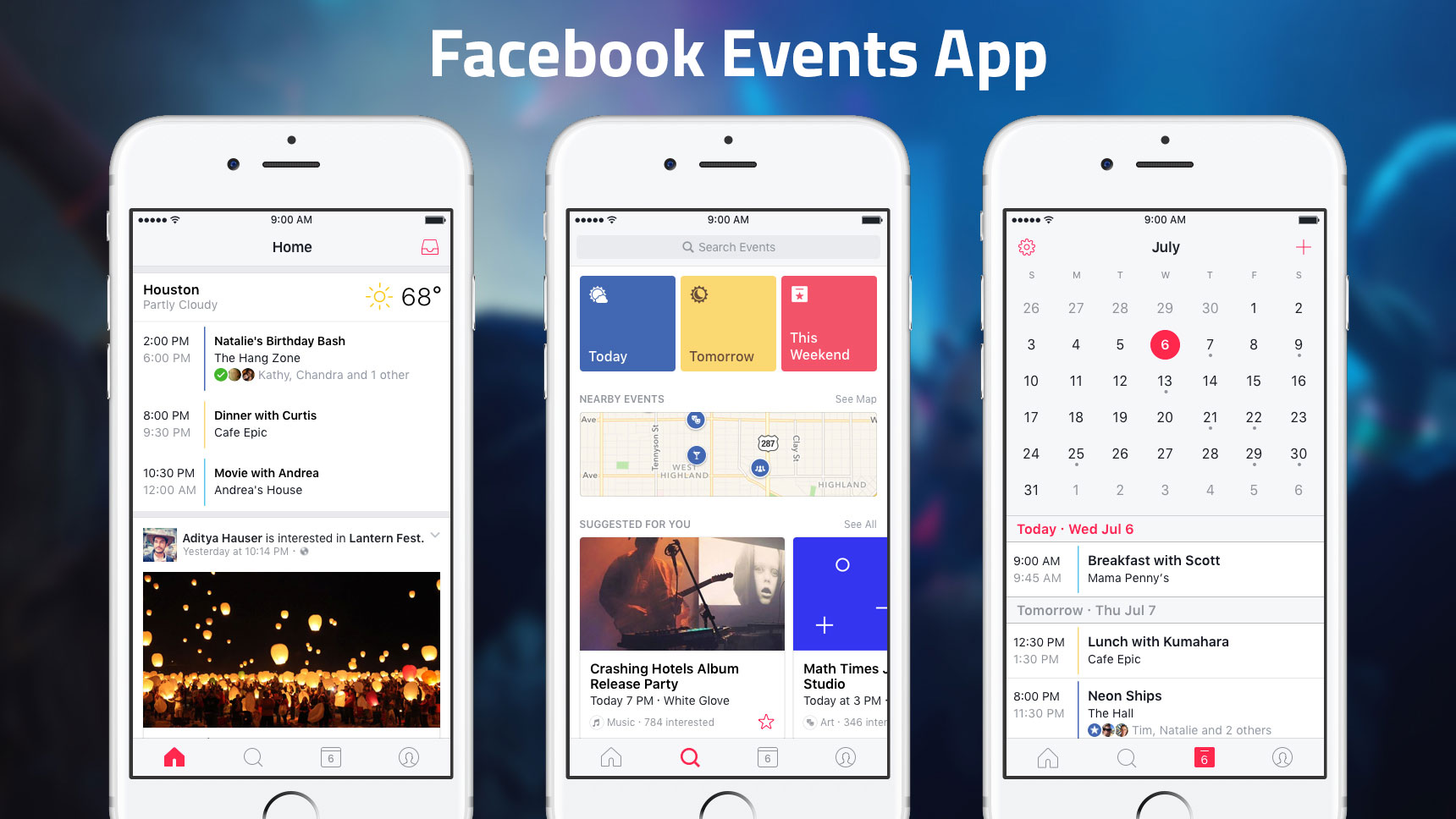 How to Use the Facebook Events Feature