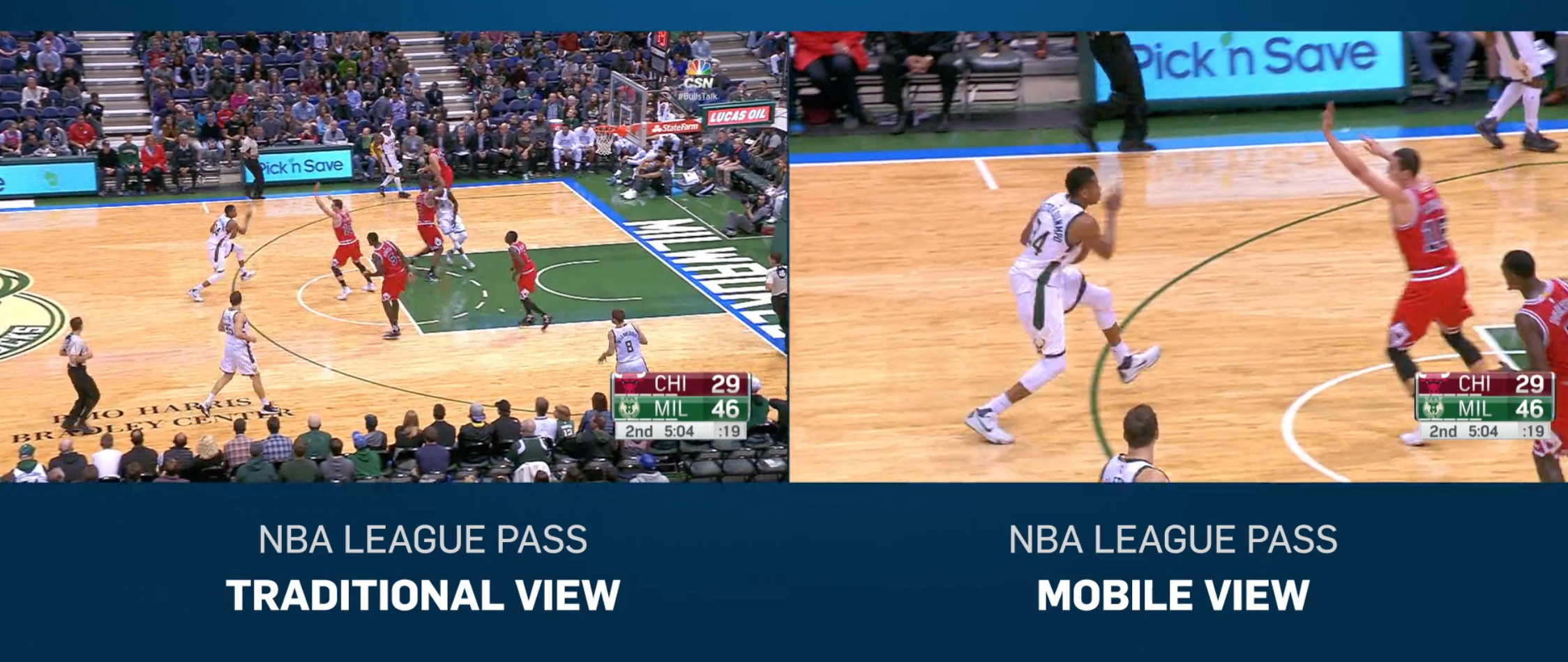NBA League Pass is launching Mobile View to make it more ...