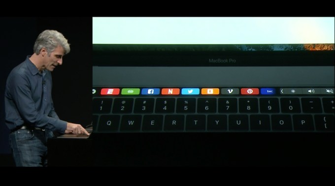 Apple's Discontinued Touch Bar in its First Reveal