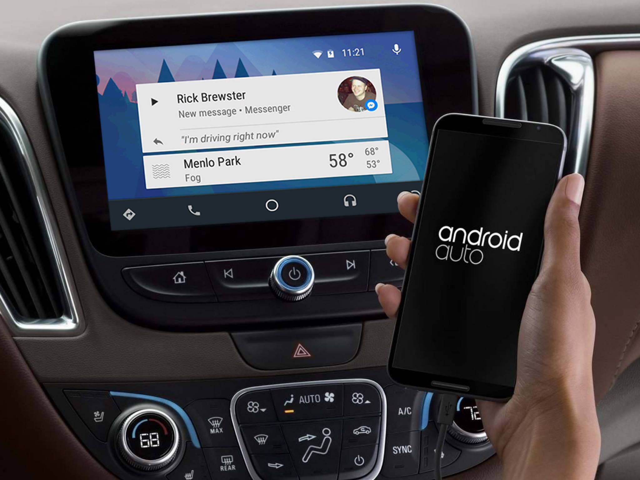 Facebook Messenger now works in Android Auto | TechCrunch