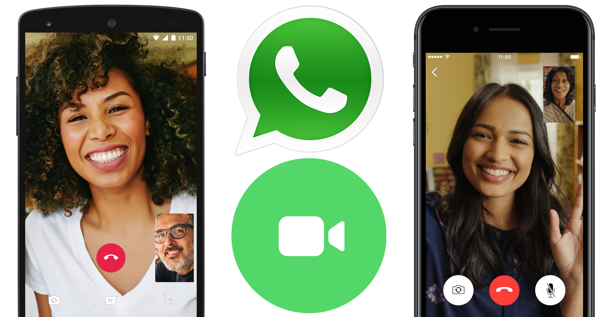 WhatsApp launches video calling for everyone | TechCrunch