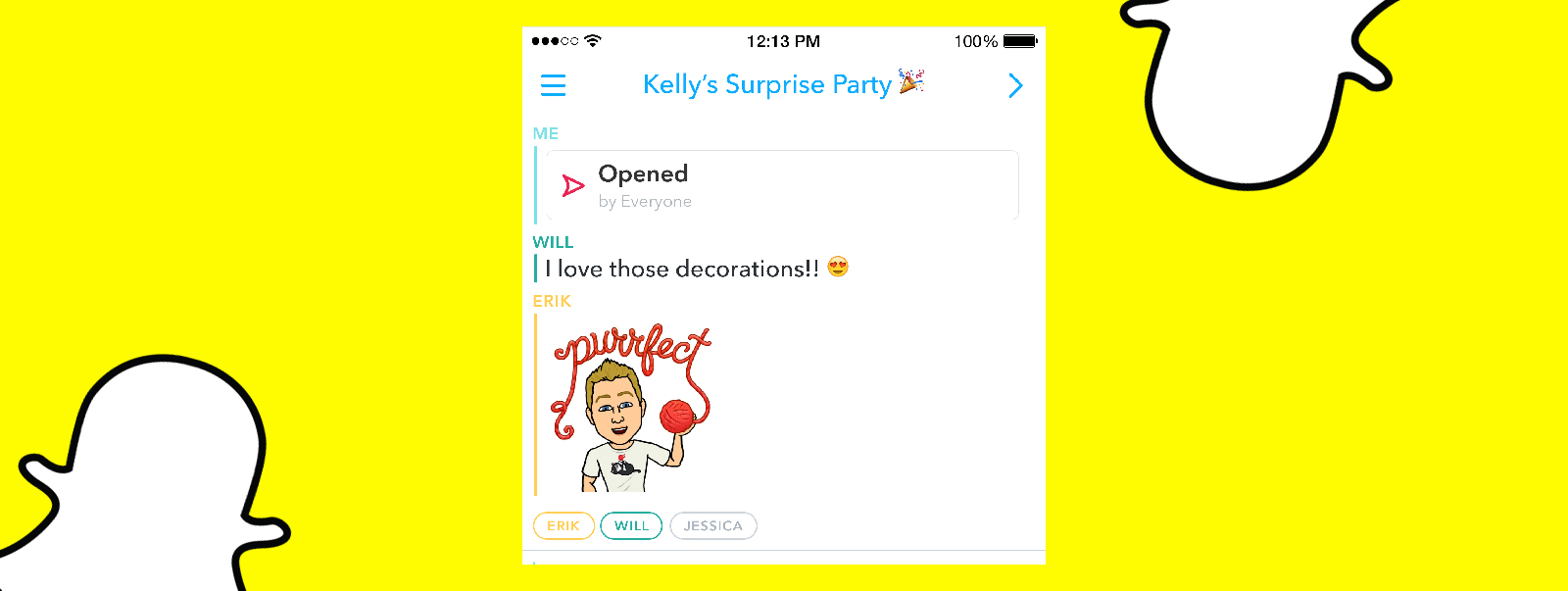 Snapchat introduces Groups with up to 21 people, plus new creative