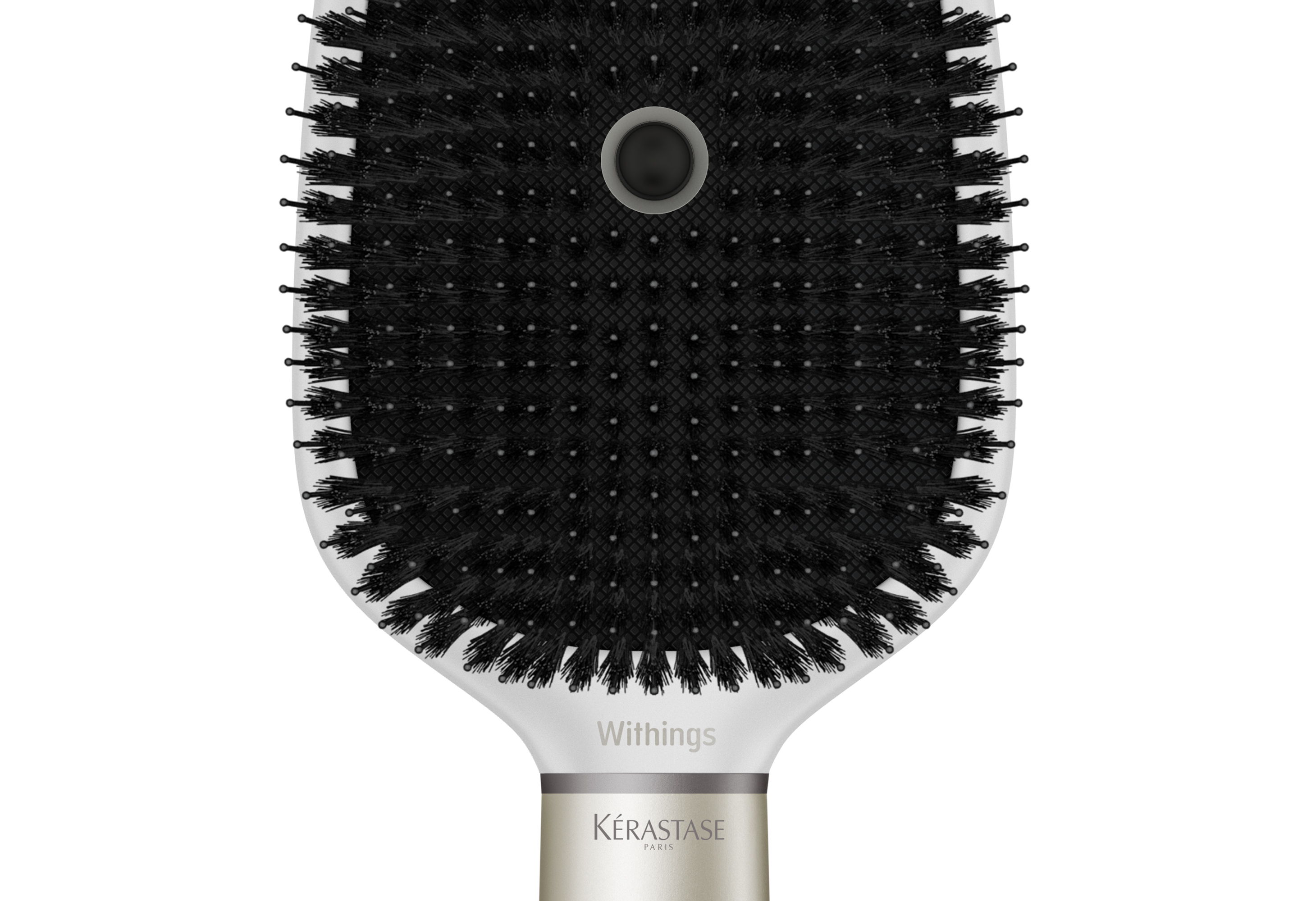 Here's a smart hairbrush with a built-in microphone from Withings and  L'Oreal | TechCrunch