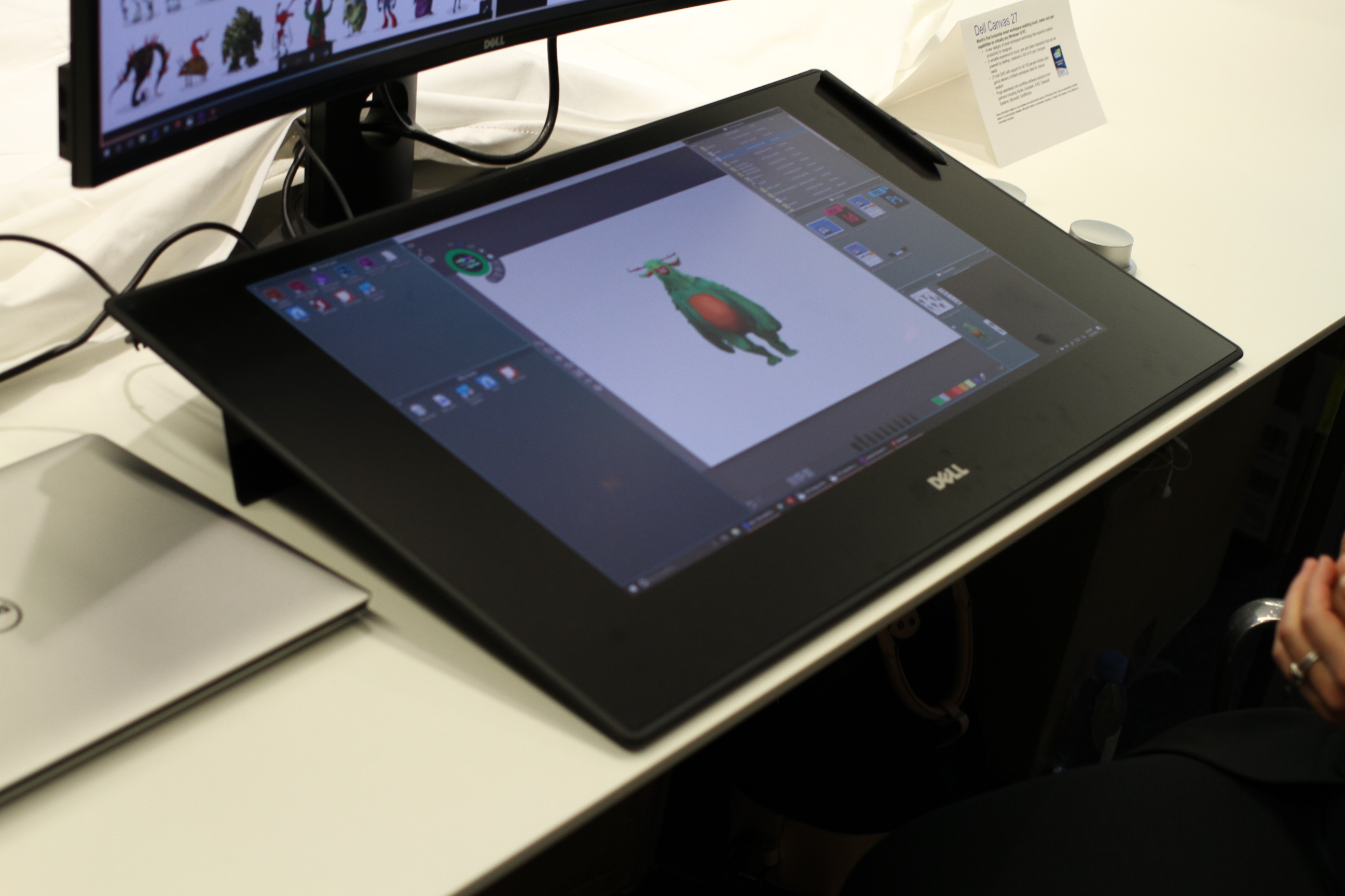 Dell's Canvas is a 27-inch tablet for creative professionals
