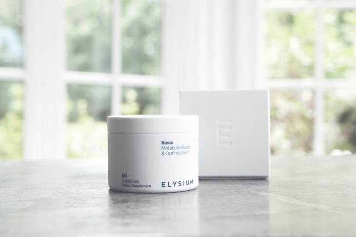 Elysium Health supplement capsules for Metabolic Repair & Optimization.
