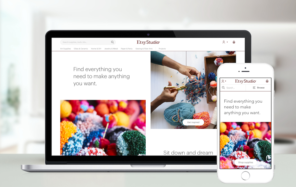Etsy Studio is a new marketplace for craft supplies