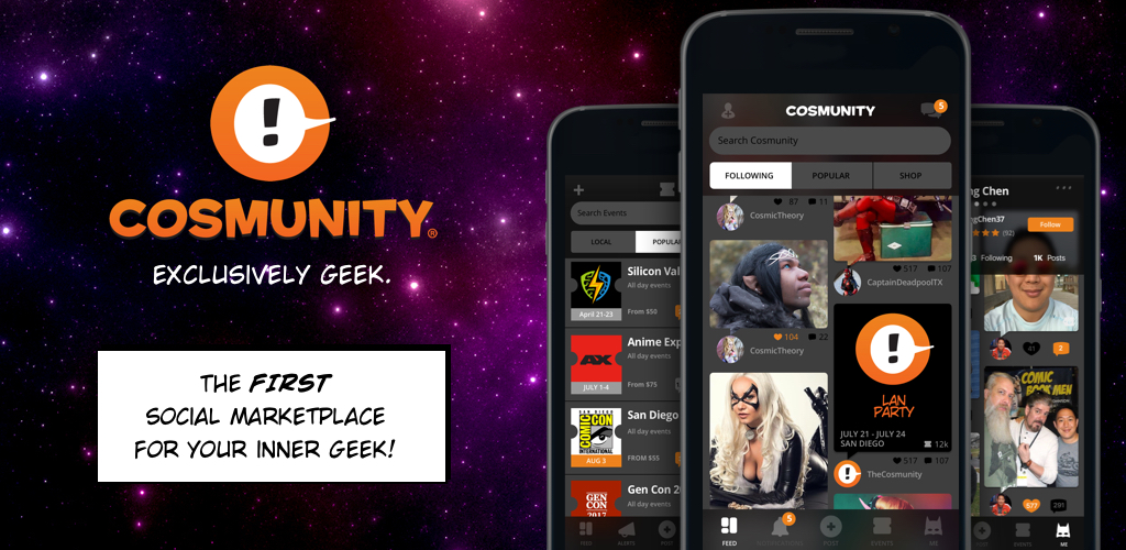 Cosmunity brings the geek convention experience online