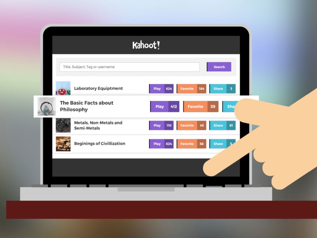 Kahoot! live game: see questions on player's screen – Help and