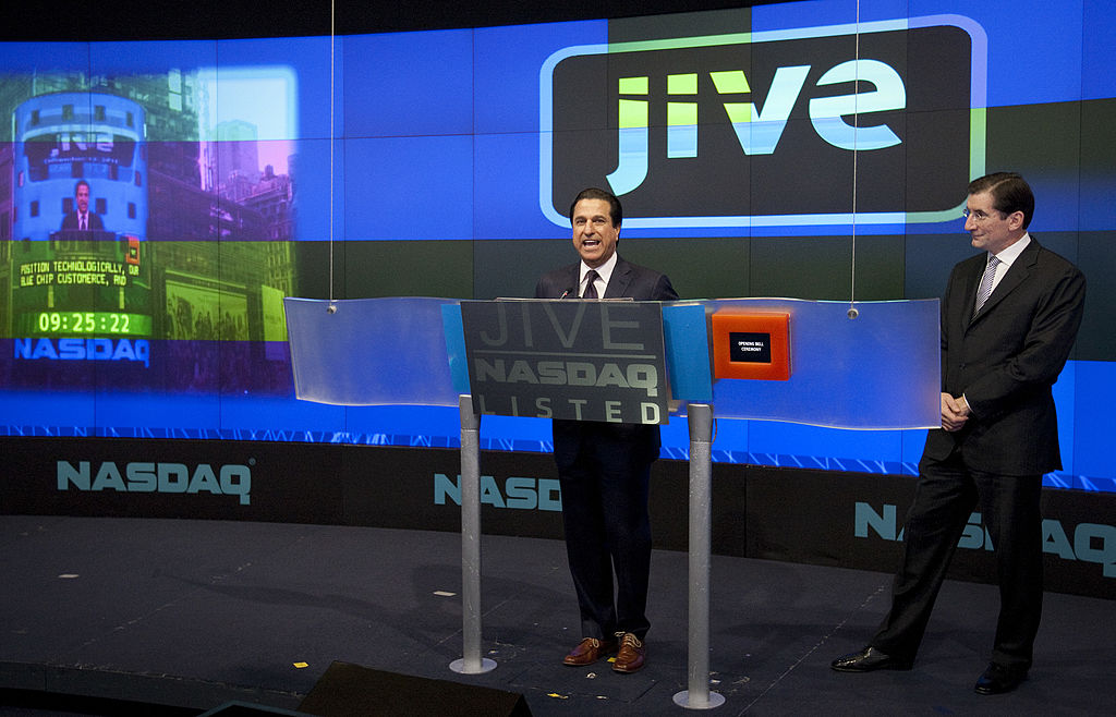 Jive at IPO in 2011