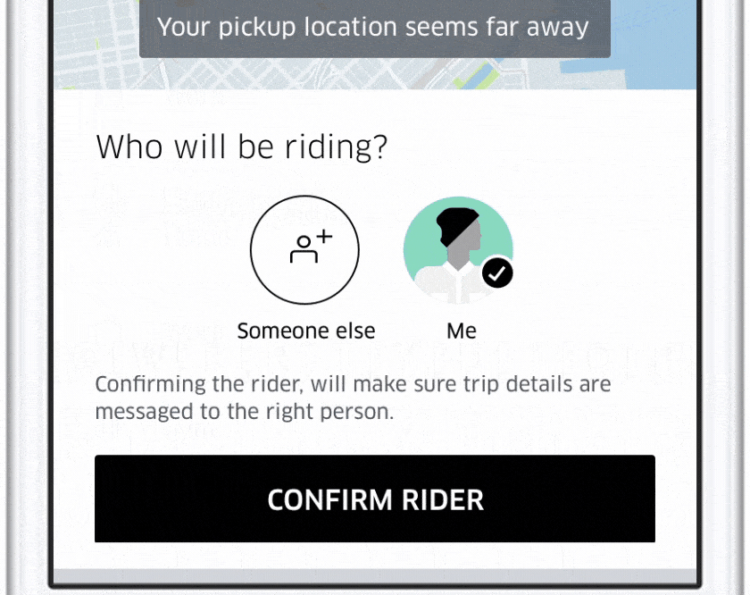 Uber now lets you request a ride for someone else | TechCrunch