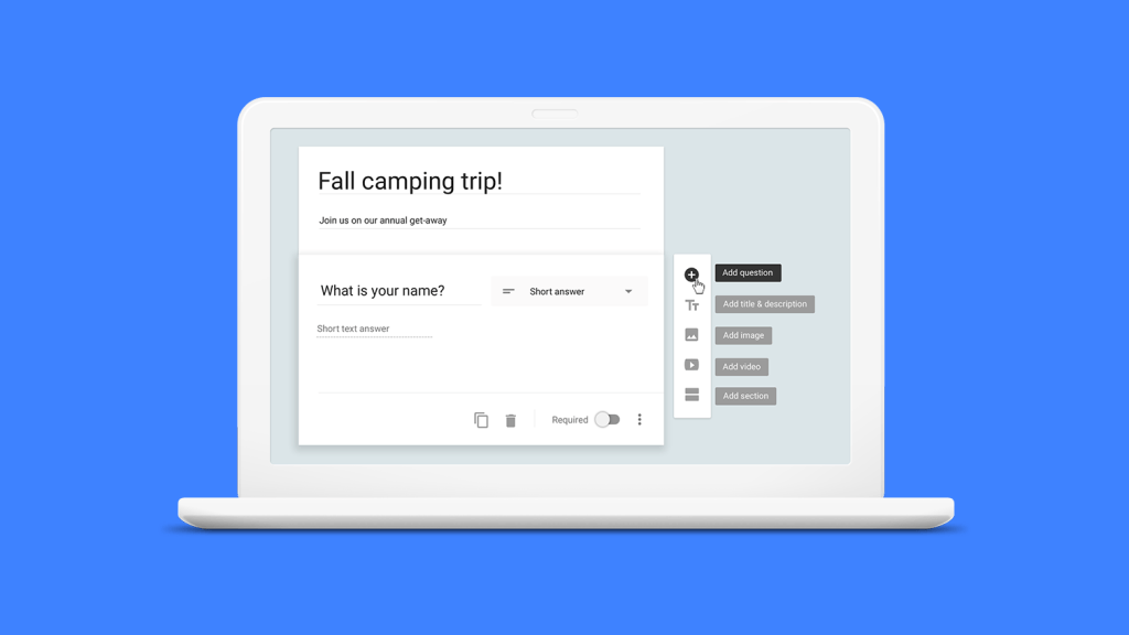 google updates forms with intelligent