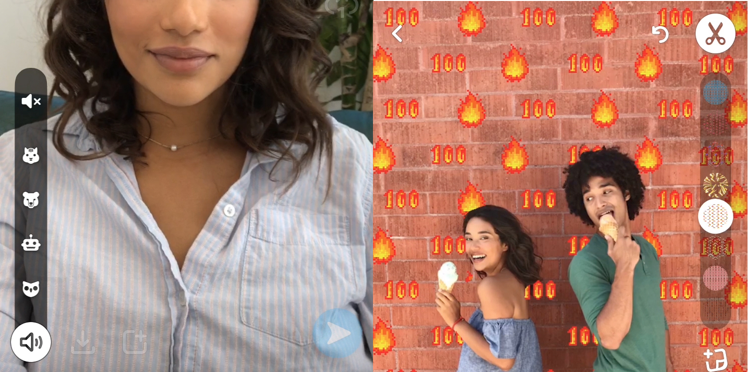 Snapchat lets you add links, voice filters and backdrops to Snaps |  TechCrunch