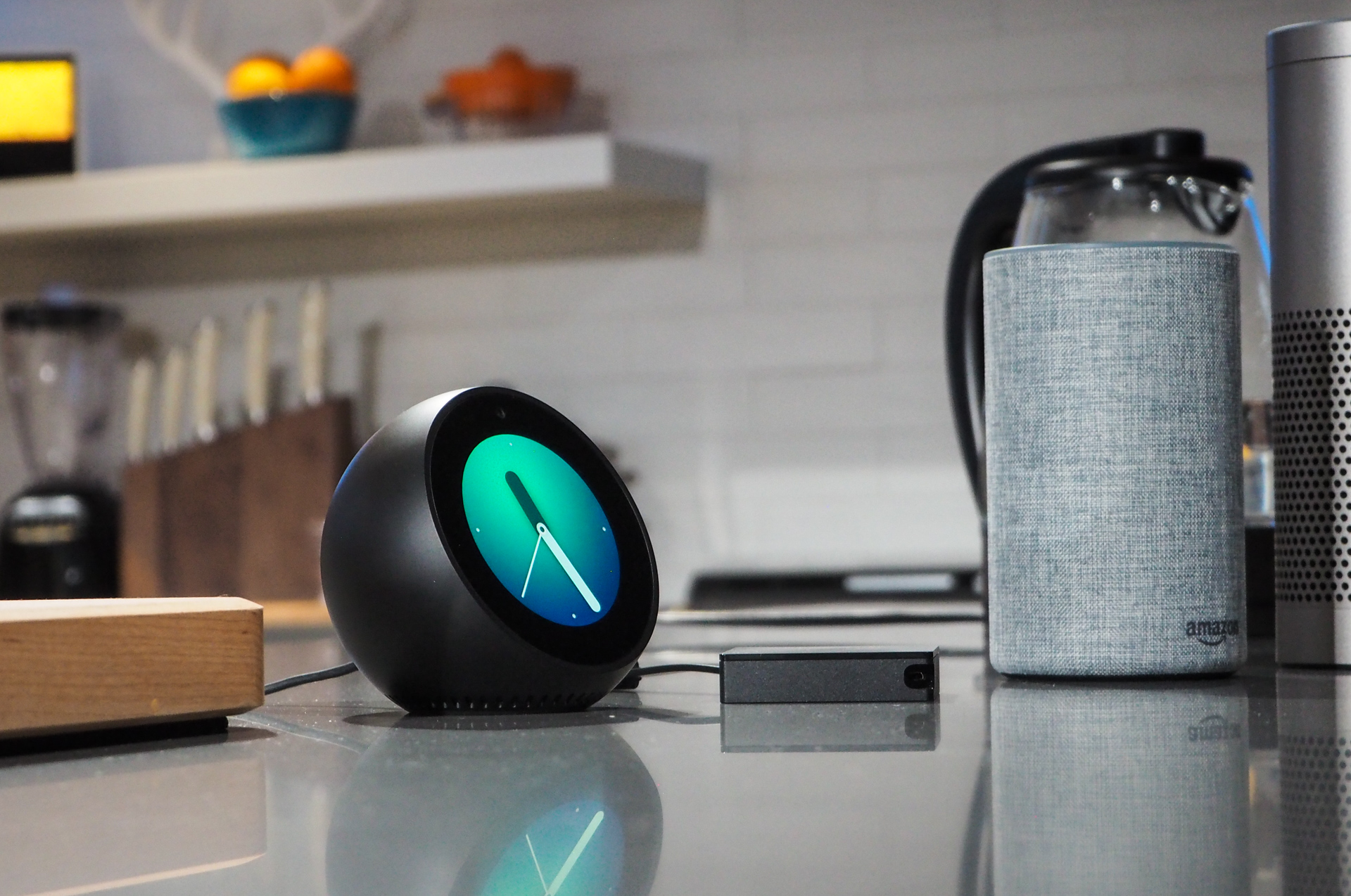 Amazon takes on the smart alarm clock with the $130 Spot | TechCrunch