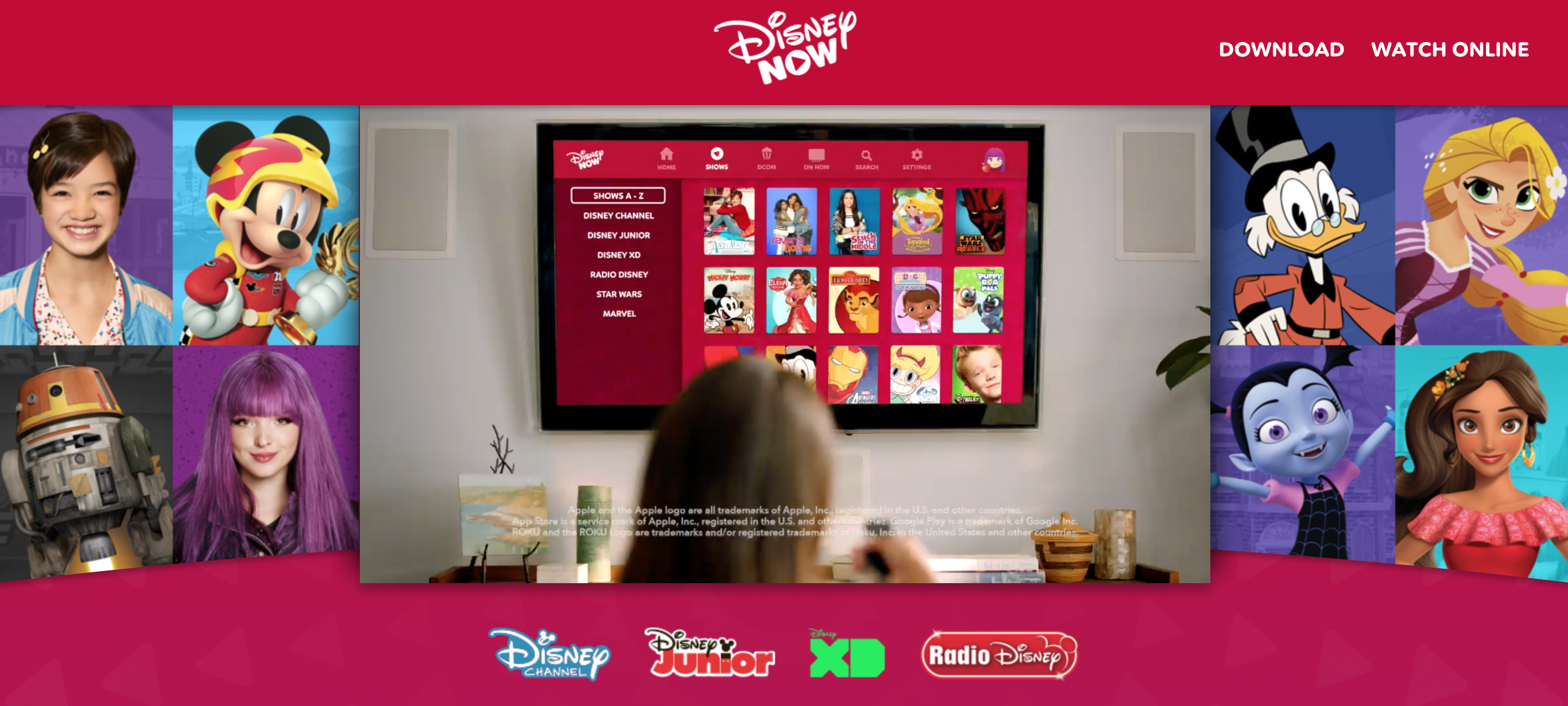 Disney releases DisneyNow, a new app that combines live TV, on-demand,  games and music | TechCrunch