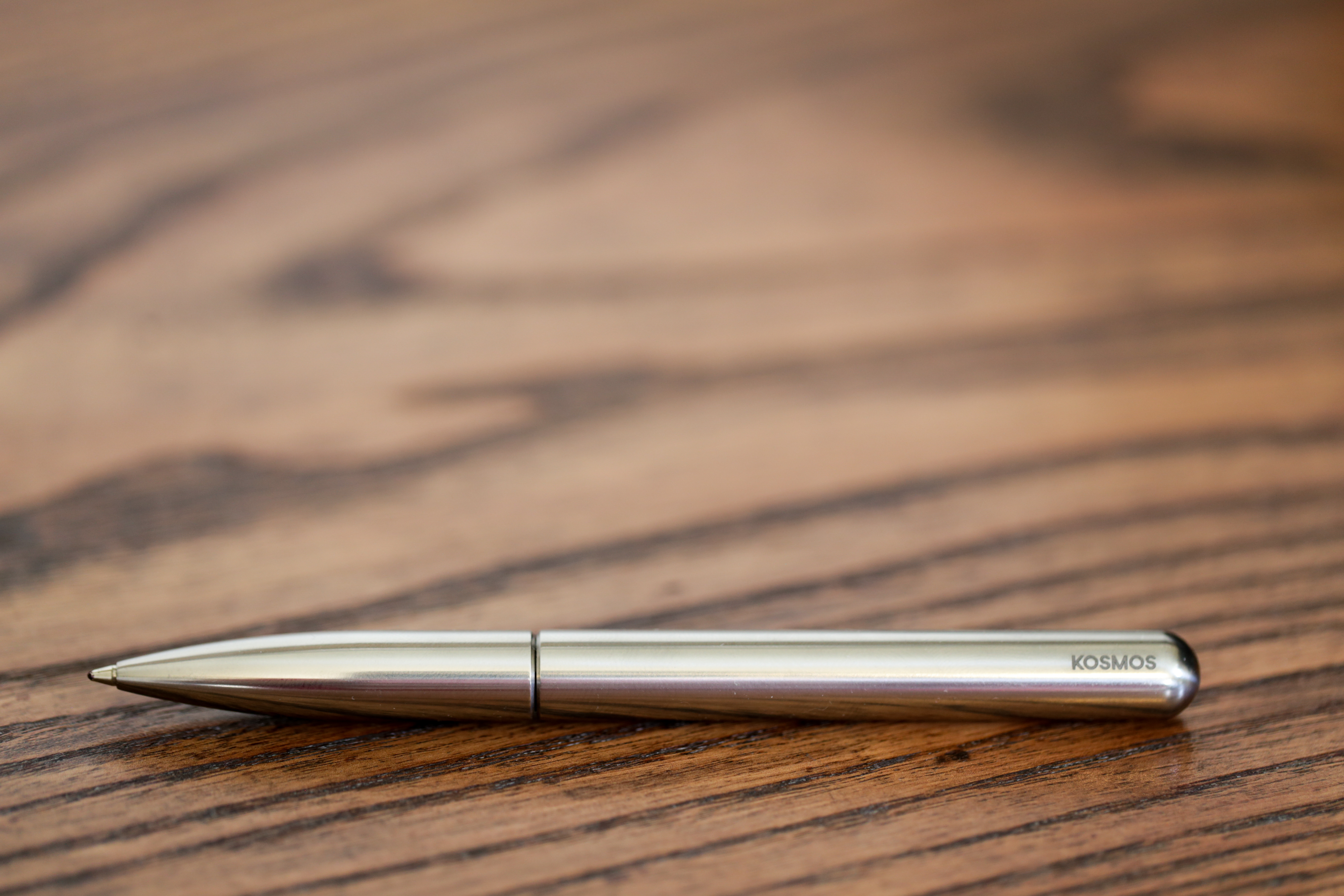 Dekorative Blossom forkorte Stilform's Kosmos pen is a polished titanium delight | TechCrunch