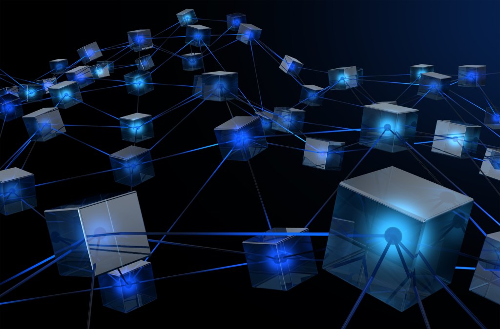 network of interconnected blocks