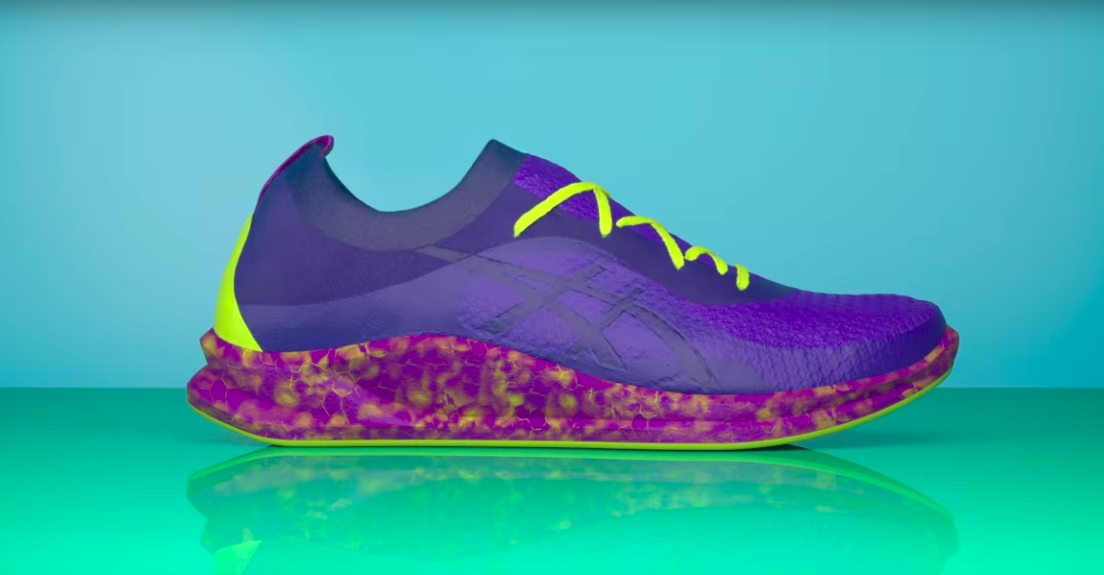 Asics is using microwave technology to 