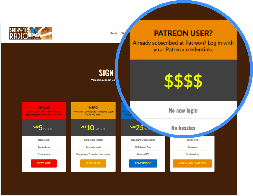 Patreon user