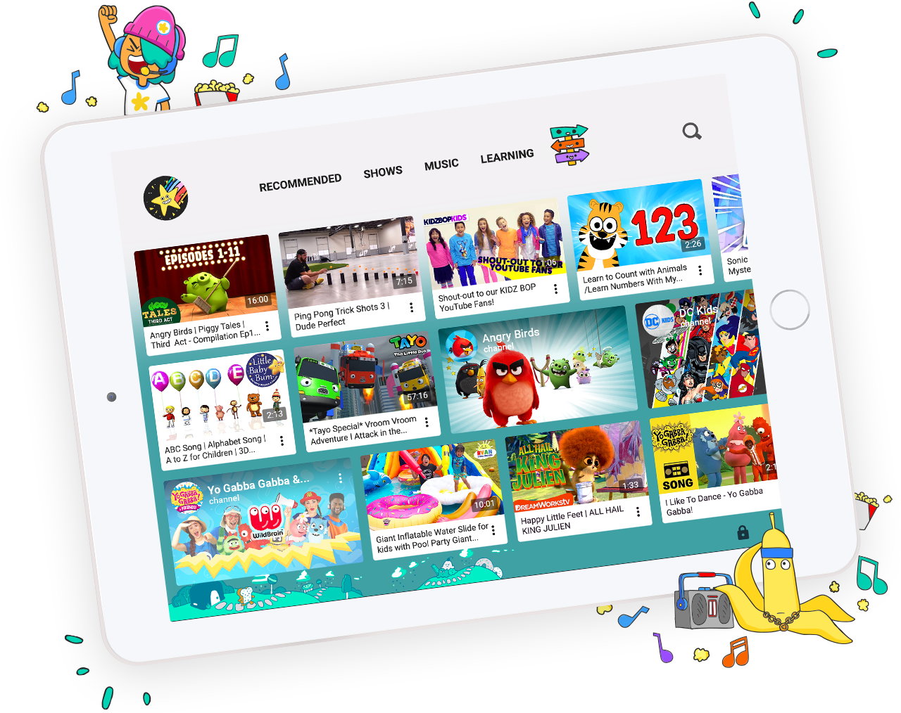 YouTube Kids update gives kids their own profiles, expands ...
