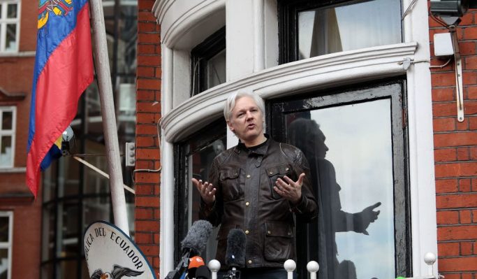 With his internet cut off, Julian Assange steps down as editor of WikiLeaks