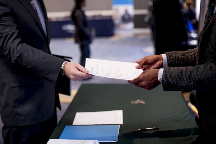 Inside A National Career Fairs Event Ahead Of Initial Jobless Claims
