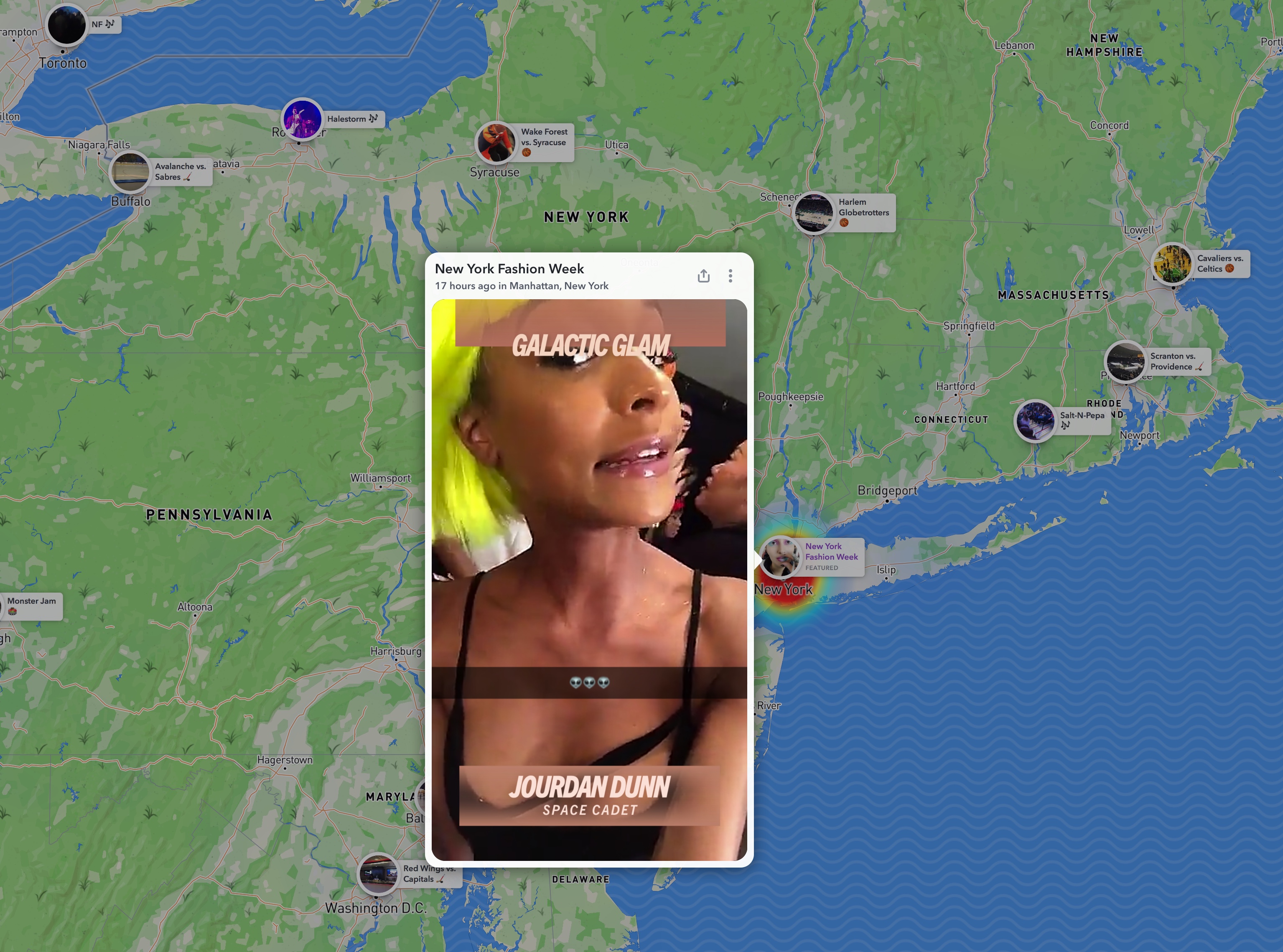 Snapchat’s Snap Map comes to the web, including in embeddable form.