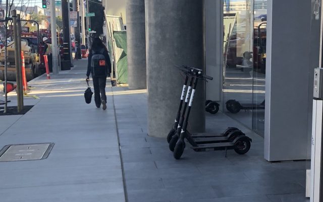 photo of Lime, Bird and Spin have to temporarily remove scooters from SF image