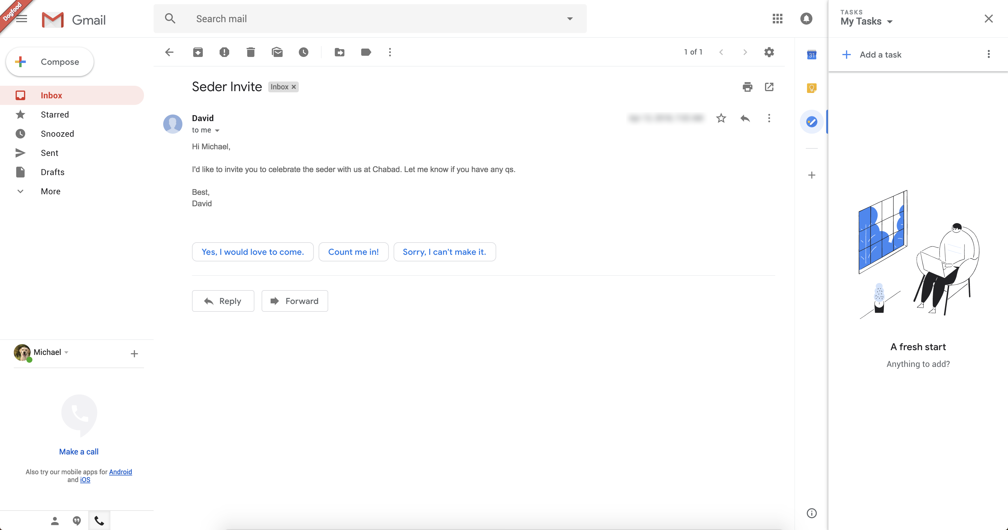 Tampilan baru Gmail
