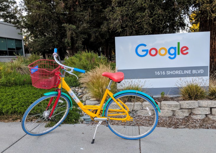 Google campus bike