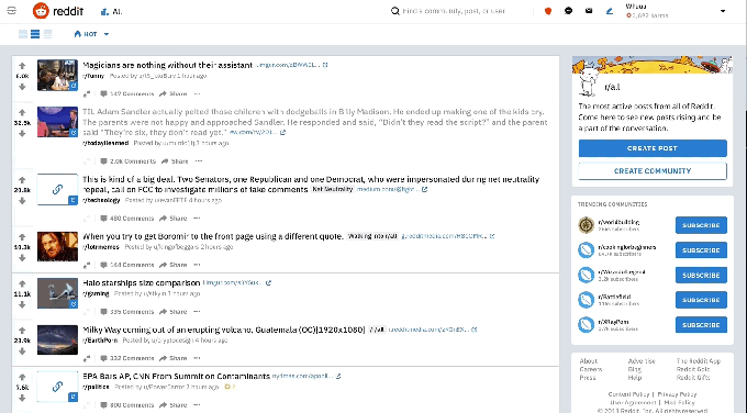 Reddit adds a desktop night mode as it continues rolling out major redesign