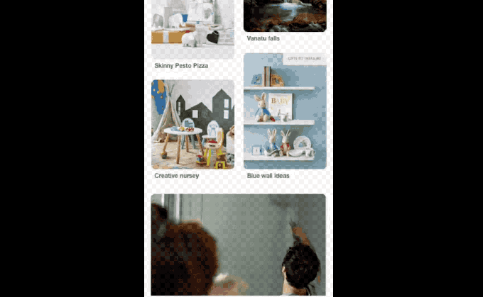 Pinterest gives advertisers a way to show promoted videos that take up the screen