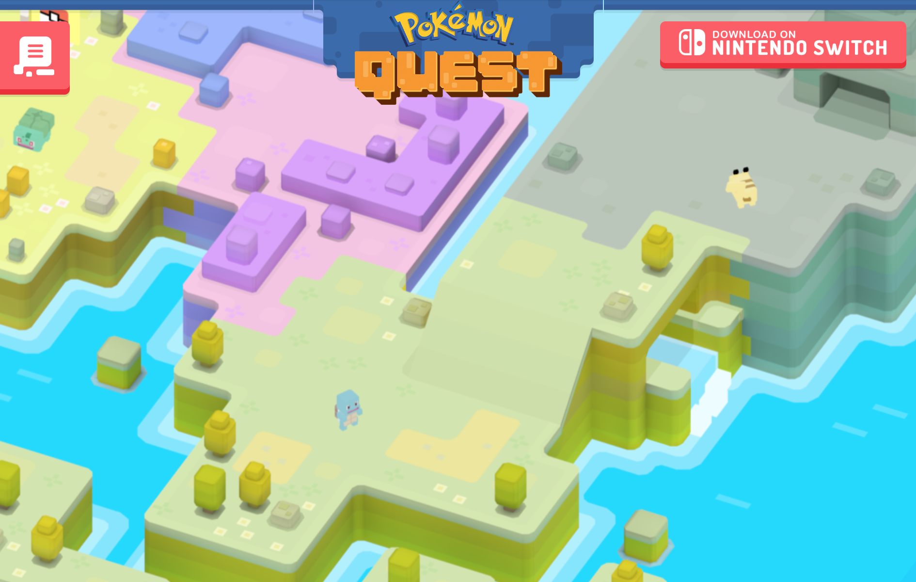 Pokémon Quest hits the Nintendo Switch with two more Pokémon titles on the way