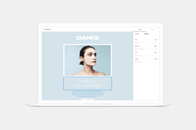 Squarespace Email Editor