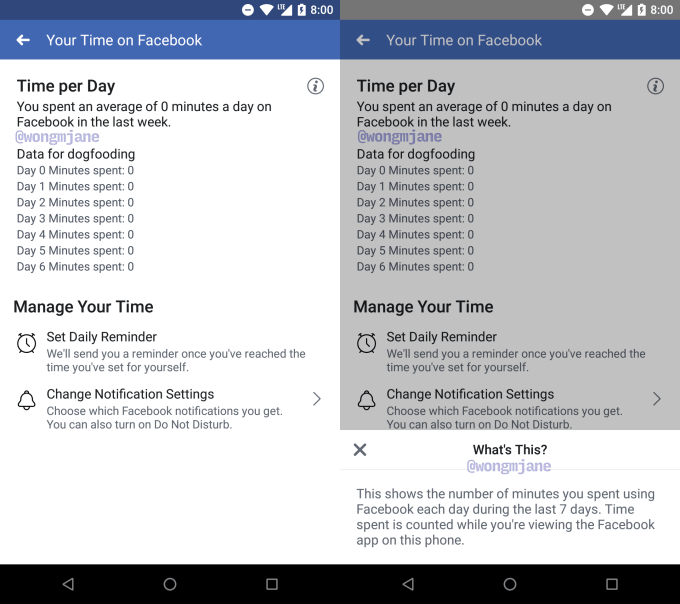 Цукерберг работает над функцией "Время, проведенное в Facebook"