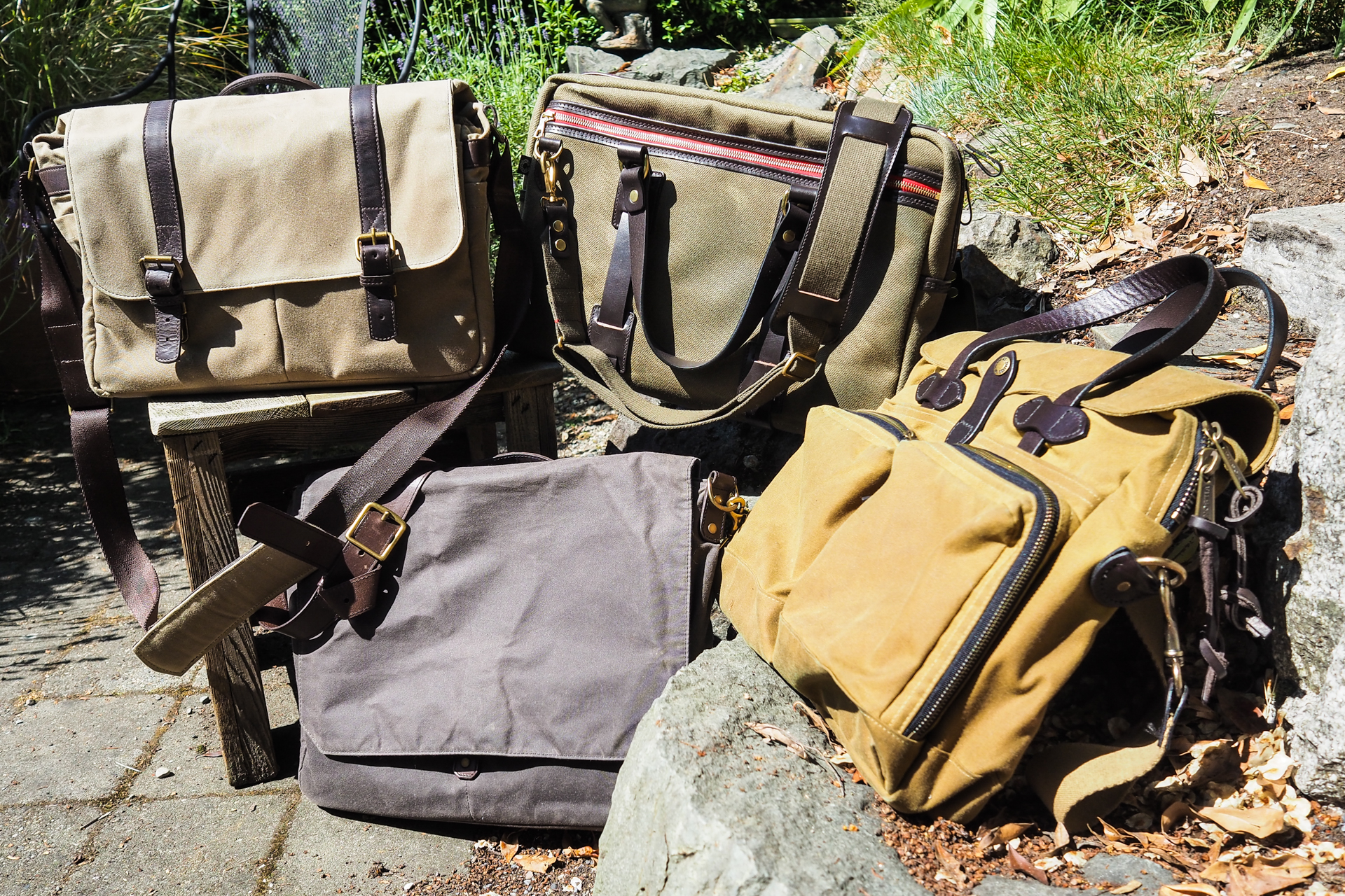 Review: Waxed canvas bags from Filson, Ona, Croots and more