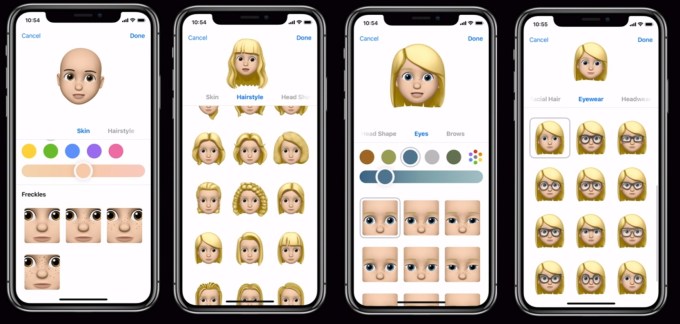 Appleのmemojiで自分の顔のアニメが使えるようになる Techcrunch Japan
