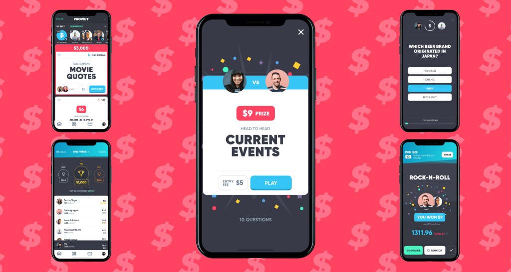 Bet Money On Yourself With Proveit The 1 Vs 1 Trivia App Techcrunch