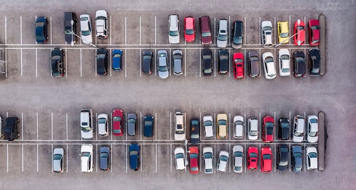 Aerial – Parking Lot