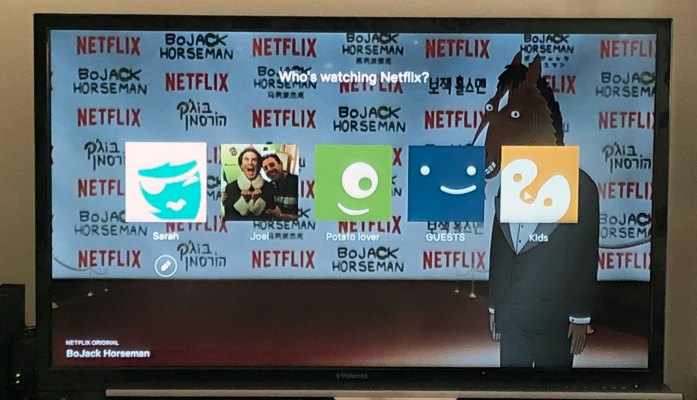 photo of Netflix experiments with promoting its shows on the login screen image