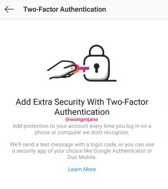 Instagram Is Building Non Sms 2 Factor Auth To Thwart Sim Hackers Techcrunch